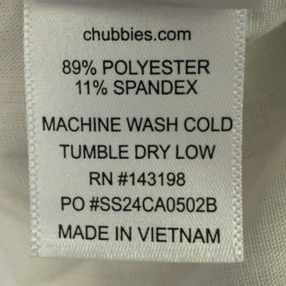 Chubbies Everywear Shorts Men’s XXL Khaki Khakinators 8” Inseam Stretch Golf NWT - Picture 12 of 13